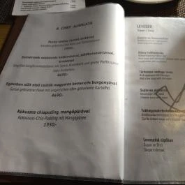 Kicsi Rigó Étterem & Pizzéria Zalakaros - Étlap/itallap