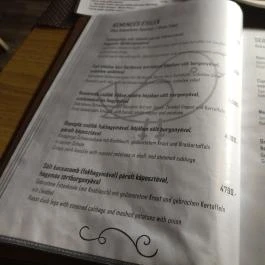 Kicsi Rigó Étterem & Pizzéria Zalakaros - Étlap/itallap