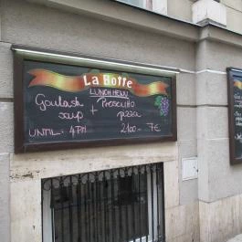 Ristorante La Botte, Budapest - Étlap/itallap