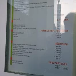 River Gyorsétterem Budapest - Étlap/itallap