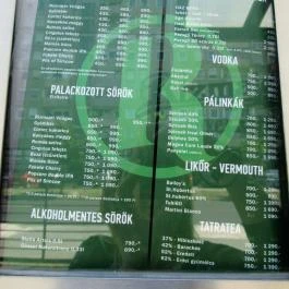 Rizmajer Kézműves Sörház Budapest - Étlap/itallap