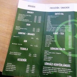 Rizmajer Kézműves Sörház Budapest - Étlap/itallap