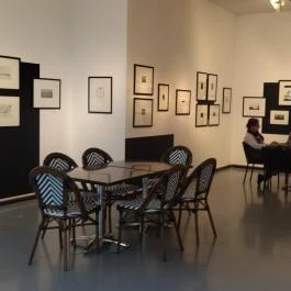 Robert Capa Cafe Budapest - Belső