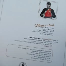 Robinson Restaurant Budapest - Étlap/itallap