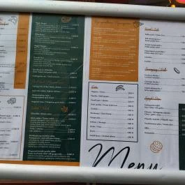 Roger’s , Budapest - Étlap/itallap