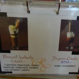 Romantika Cukrászda, Ráckeve - Belső