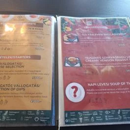 Rombusz Terasz Budapest - Étlap/itallap