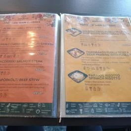 Rombusz Terasz Budapest - Étlap/itallap