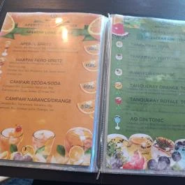 Rombusz Terasz Budapest - Étlap/itallap