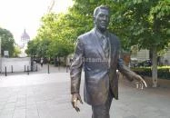 Ronald Reagan szobra Budapest