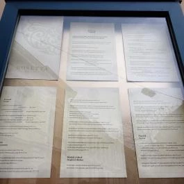 Rosetta Étterem, Székesfehérvár - Étlap/itallap