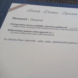 Rosetta Étterem, Székesfehérvár - Egyéb