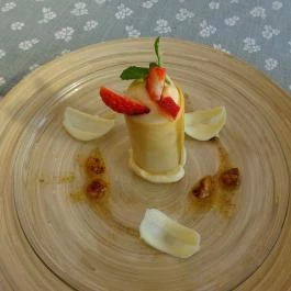 Rosinante Stílusos Vidéki Szálloda étterme Szigetmonostor - Étel/ital