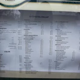 Royal Prémium Svédasztalos Étterem, Vác - Étlap/itallap