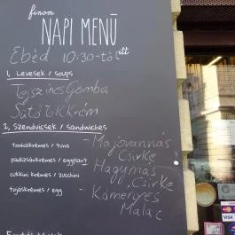 Róza Soup & Sandwich Budapest - Étlap/itallap
