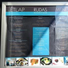 Rudas Restaurant & Bar Budapest - Étlap/itallap