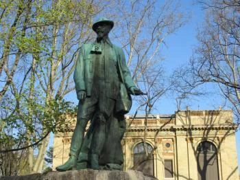 Rudolf trónörökös szobra Budapest