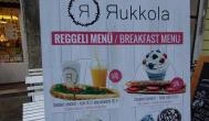 Rukkola Budapest - Étlap/itallap