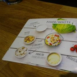 Rukkola Budapest - Étlap/itallap