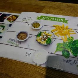 Rukkola Budapest - Étlap/itallap