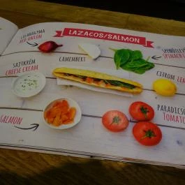 Rukkola Budapest - Étlap/itallap