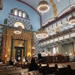 Rumbach Zsinagóga Budapest - Belső