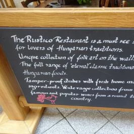 Rustico Étterem Budapest - Egyéb