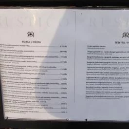 Rustico Étterem Budapest - Étlap/itallap