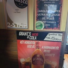 Ryl pub - a macskához, Budapest - Étlap/itallap