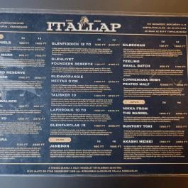 Ryl pub - a macskához, Budapest - Étlap/itallap