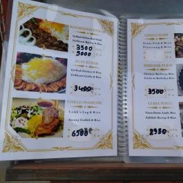 Saffron Rose Food Budapest - Étlap/itallap