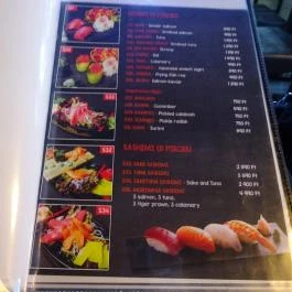 Sakura Gozsdu Budapest - Étlap/itallap