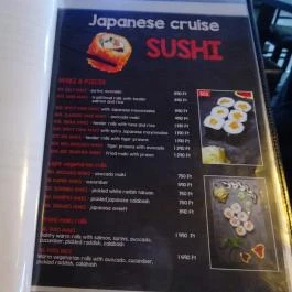 Sakura Gozsdu Budapest - Étlap/itallap