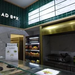 Salad Box - Fővám tér Budapest - Belső