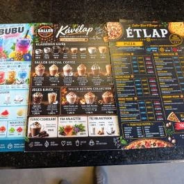 Saller Beer & Burger Bicske - Étlap/itallap