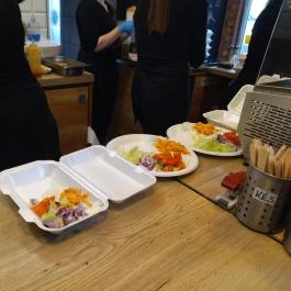 Saloniki Gyros Taverna Budapest - Étel/ital