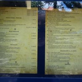 Salvator Étterem Székesfehérvár - Étlap/itallap