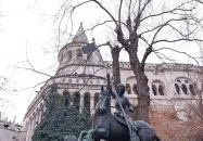 Sárkányölő Szent György szobra Budapest