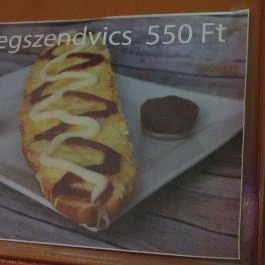 SarkiTanszék Budapest - Étlap/itallap