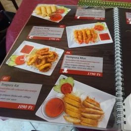 Sawasdee Thai Étterem Budapest - Étlap/itallap