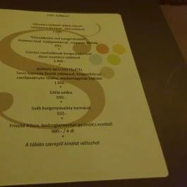 Schieszl Vendéglő és Borház, Budakalász - Étlap/itallap