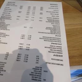 Séf Asztala - Kossuth Lajos tér Budapest - Étlap/itallap