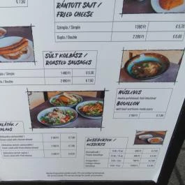 Séf Asztala - Kossuth Lajos tér Budapest - Étlap/itallap