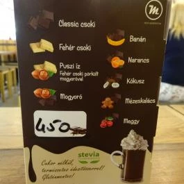 Séf Asztala - WestEnd City Center Budapest - Étlap/itallap