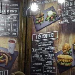 Séf Asztala - WestEnd City Center Budapest - Étlap/itallap