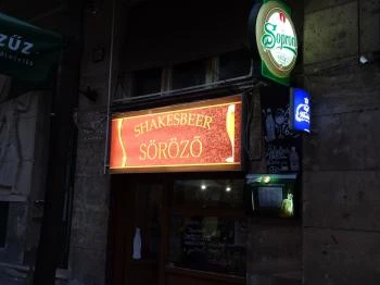Shakesbeer Bár Söröző Budapest