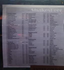 Shakesbeer Bár Söröző