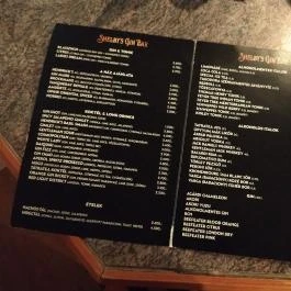 Shelby's Gin Bar Sopron - Étlap/itallap