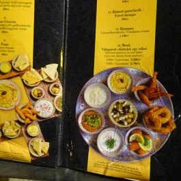 Shiraz Perzsa Étterem, Budapest - Étlap/itallap