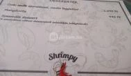 Shrimpy Street Food Bar Budapest - Étlap/itallap